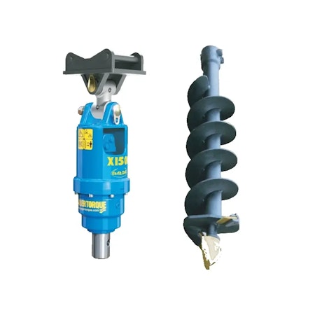 Jordbor til minigraver 15 cm