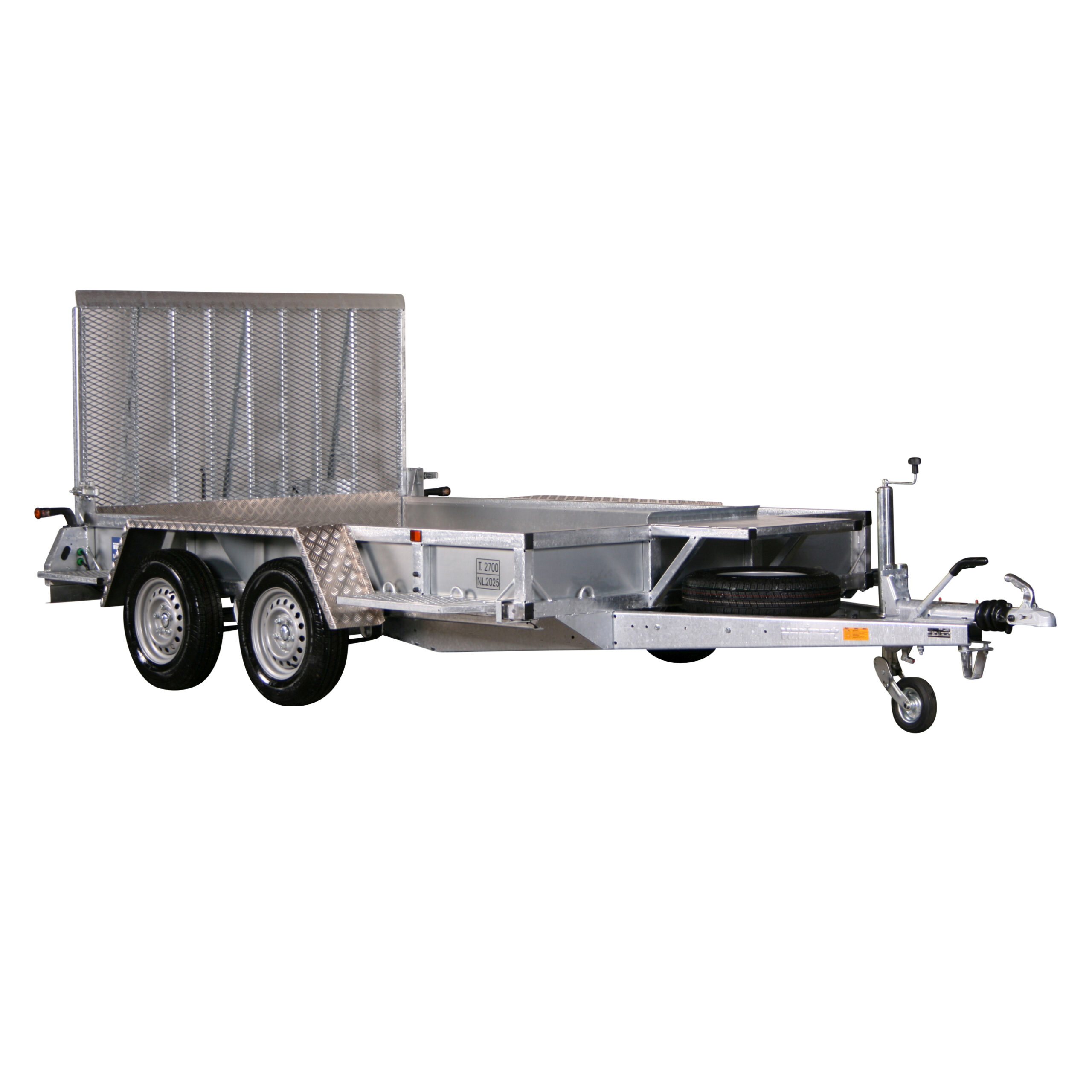 Maskintrailer 2700 kg